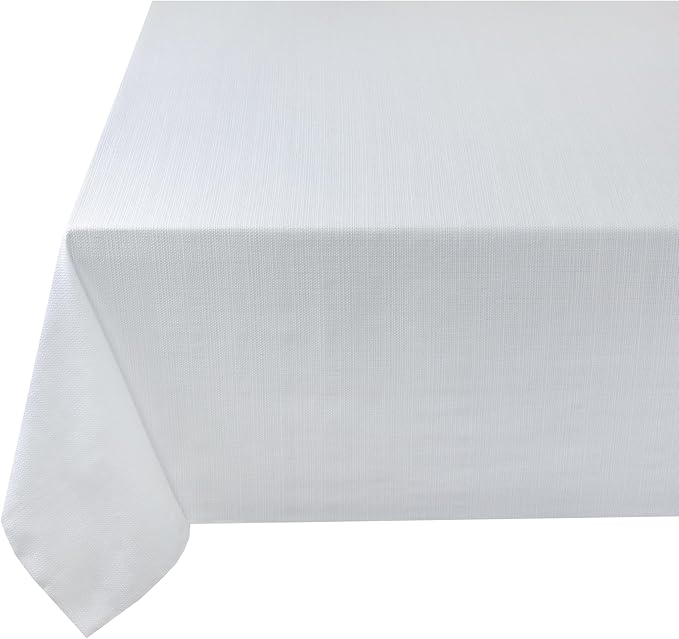 Benson Mills Cameron Textured Fabric Table Cloth, - Image 7