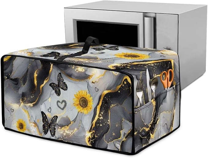 Convection Oven Cover Countertop Appliance Covers Stain-resistant Microwave by Garucesta