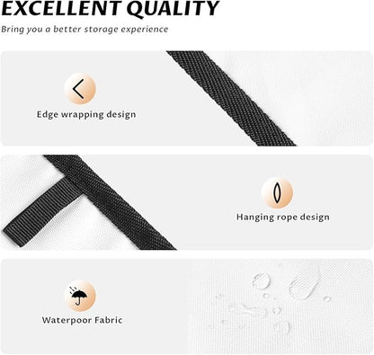 Fun Hot Dog Food 2 Slice Toaster Cover, Waterproof Toaster Dust Cover Bread - Image 5