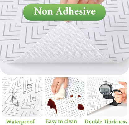 Shelf Liner for Kitchen Cabinets Non Adhesive Drawer Liner Non-Slip Thickened - Image 3