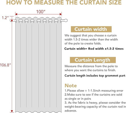 H.VERSAILTEX Room Darkening Linen Curtain - Image 4