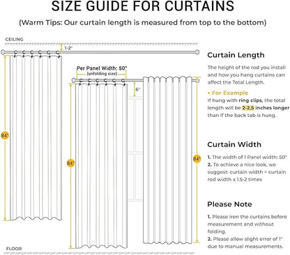 INOVADAY 100% Blackout Curtains - Image 6