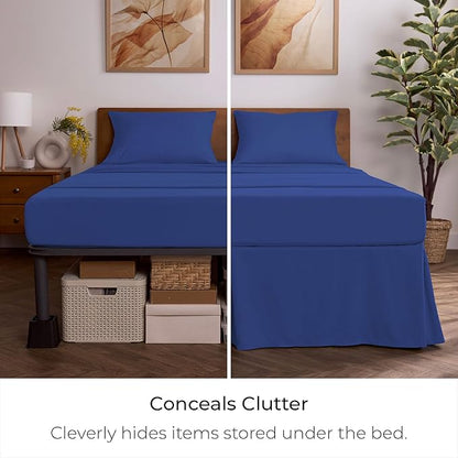 Mellanni Bed Skirt Queen Size - Image 3