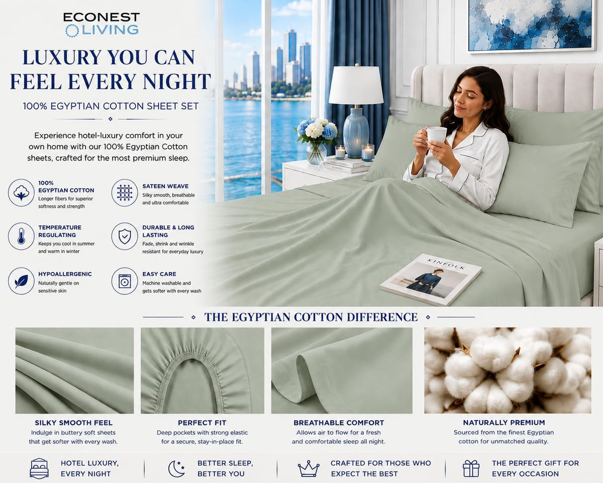split king sheets for adjustable bed, 7pc egyptian showing dimensions