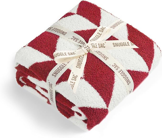 Snuggle Sac Christmas Red Blankets - Image 4