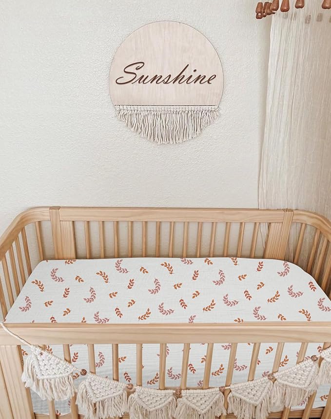Bassinet Sheet for Baby Boy and Girl, Fitted Sheets for Rectangle, Hourglass - Image 5