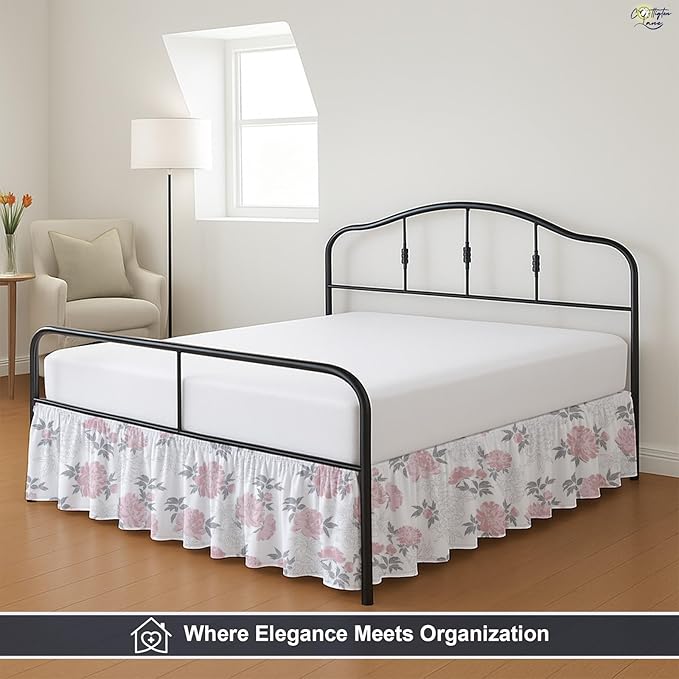 Cottington Lane Ruffled Bed Skirt King Size - Image 8