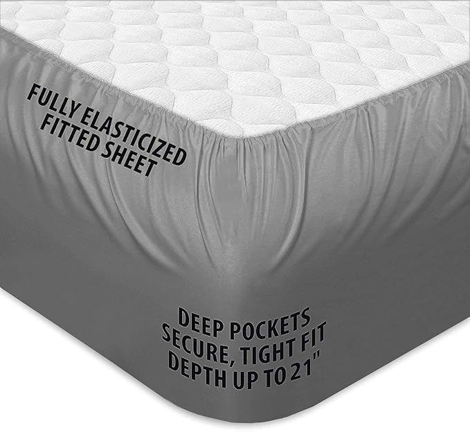 COONP Full XL Mattress Topper, Extra Thick Pillowtop, Cooling Plush Mattress - Image 4