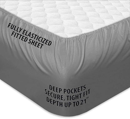 COONP Full Mattress Topper, Extra Thick Pillowtop, Cooling Plush Mattress Pad - Image 4