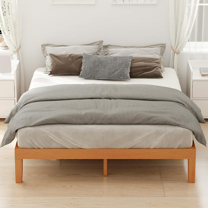 olixis queen 12 inch solid wood platform bed, package contents
