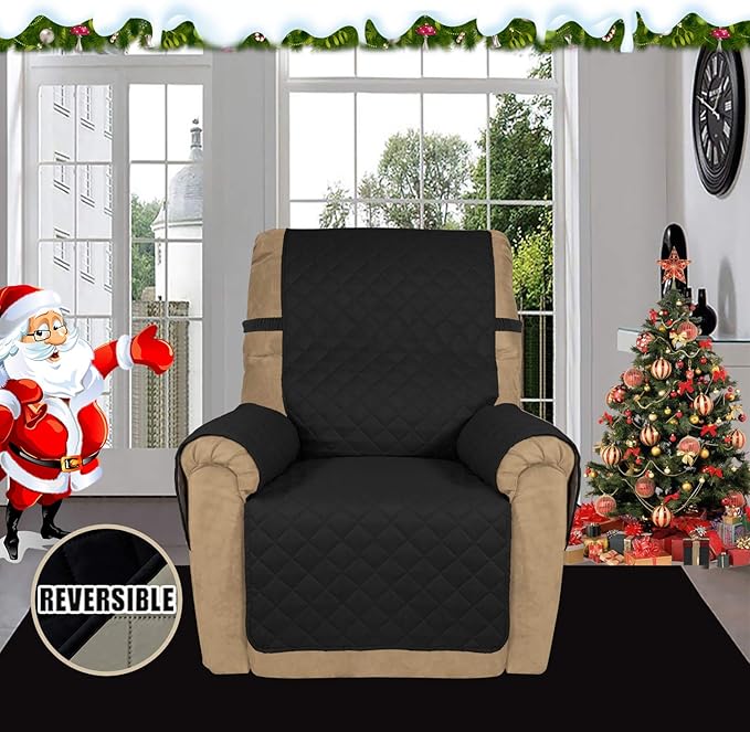 Easy-Going Recliner Sofa Slipcover Reversible Sofa Cover Water Resistant Couch - Image 2