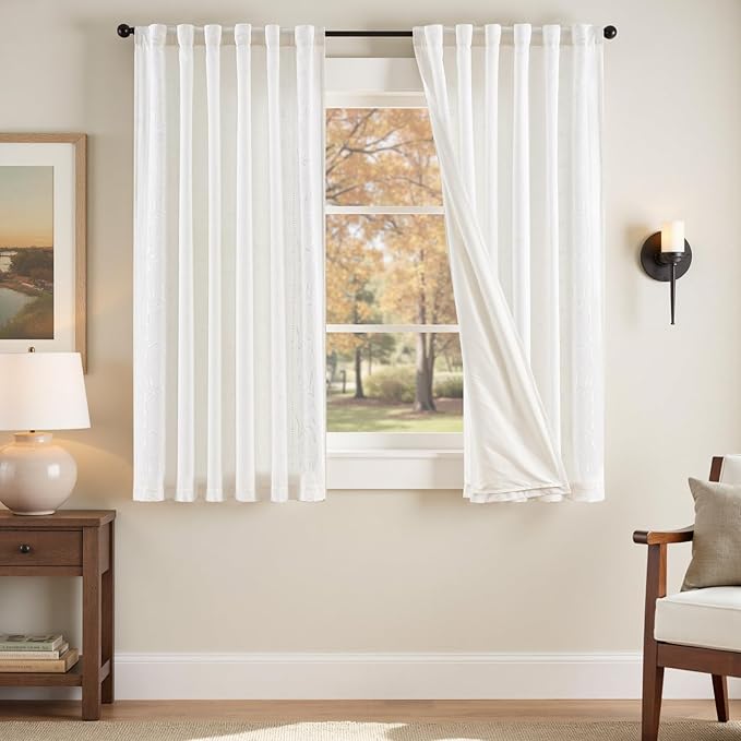 jinchan Winslow Lined Linen Curtains by JINCHAN