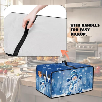 Christmas Toaster Oven Dust Cover Small Kitchen Appliance Cover - Image 4