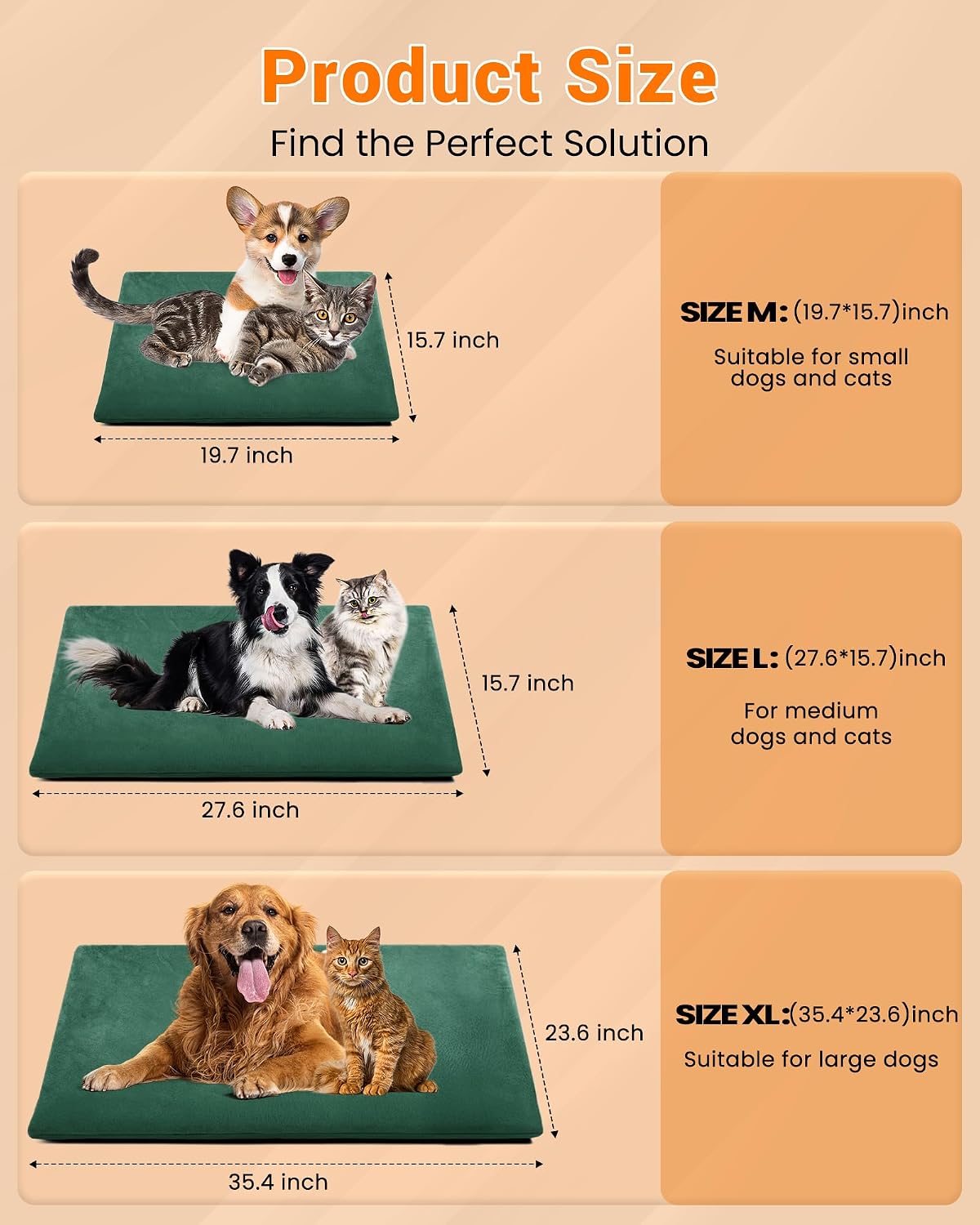 petnf outdoor pet heating pad for feral cats, view 9