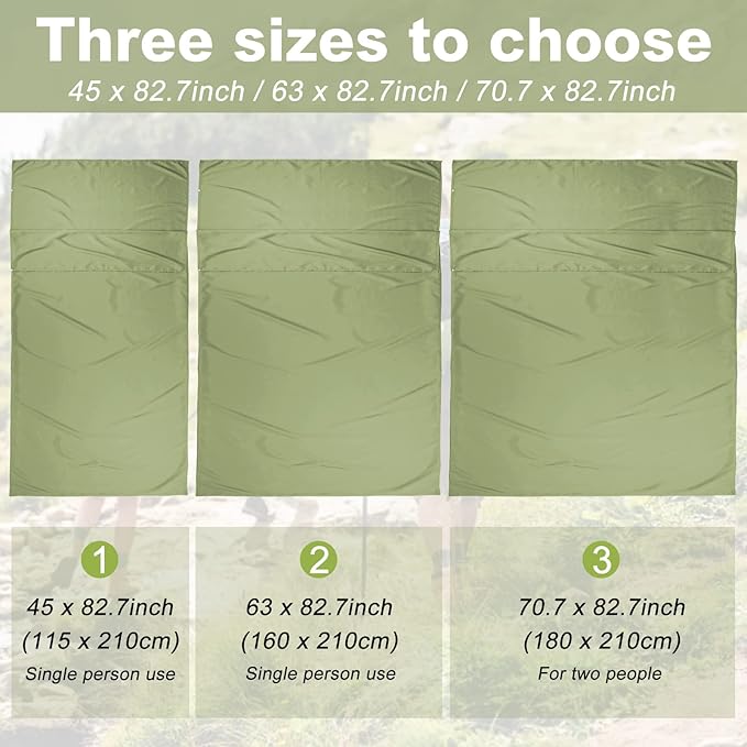 Sleeping Bag Liner Travel Sheets - Image 7
