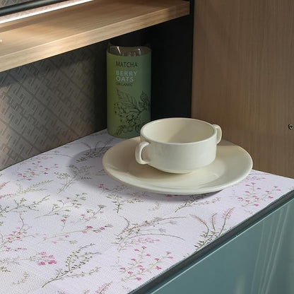 Floral Drawer and Shelf Liner for Cabinets, 12IN x 20FT Non-Adhesive and Strong - Image 9