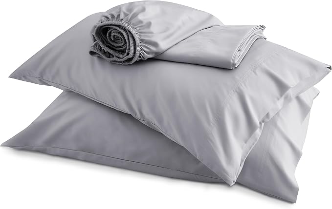 Bedsure Queen Sheet Set, Rayon Derived from Bamboo, Cooling Sheets, Deep Pocket - Image 8