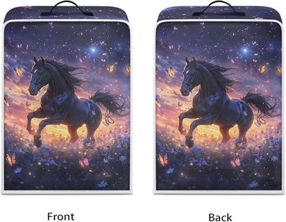 Mumeson Butterfly Horse Coffee Maker Cover, Blender Cover Dust Protection - Image 2