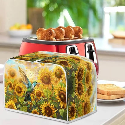 Hummingbird Kitchen Blender Dust Cover Coffee Maker Appliance Covers Sunflower - Image 6