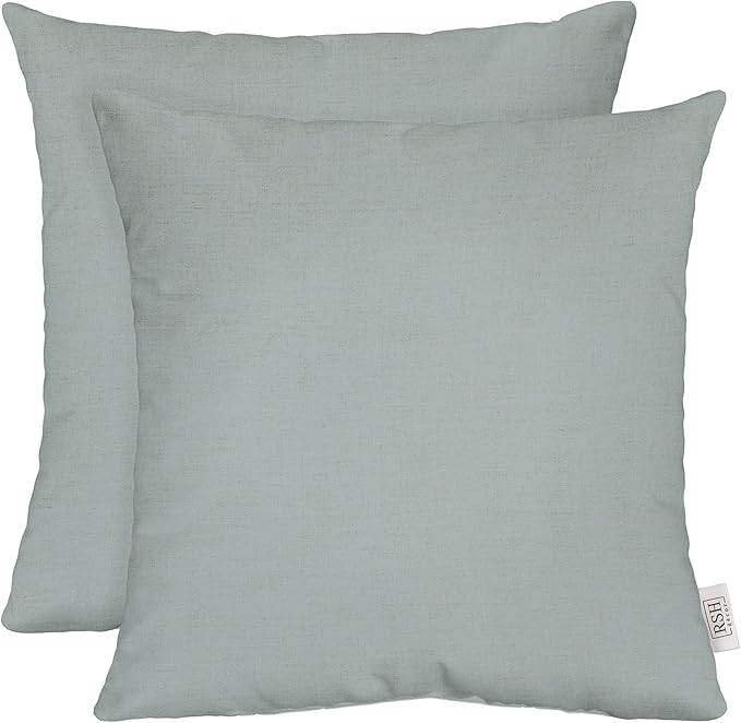 RSH DECOR: Sunbrella Play Square Throw Pillows Set of 2 | 17" x 17" | Water and by RSHDECOR