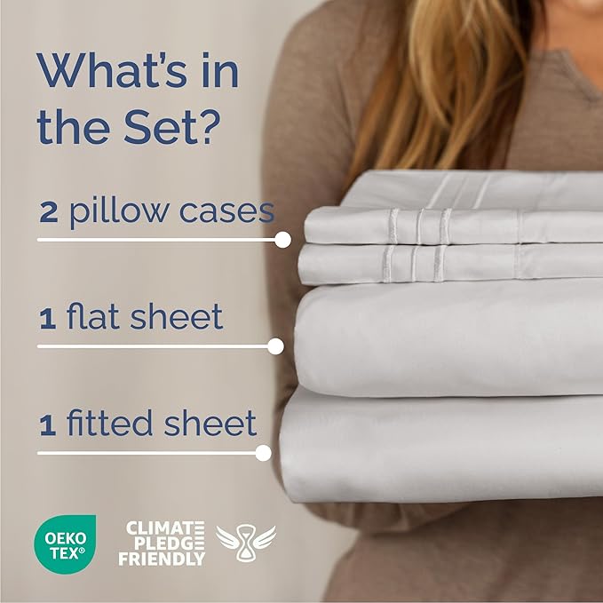 Cal King Size 4 Piece Sheet Set - Image 2