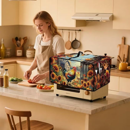 Toaster Oven Dust Cover Dustproof Smart Oven Air Fryer Microwave Cover - Image 3