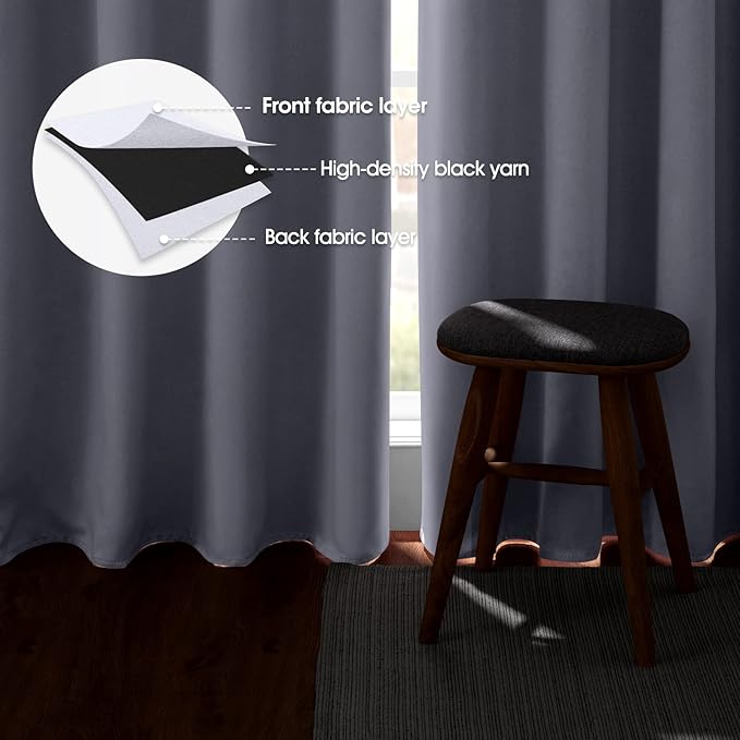 HOMEIDEAS Blackout Curtains - Image 3