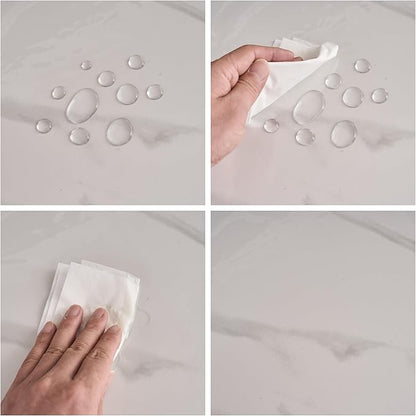 Clear Vinyl Tablecloth Protector Waterproof/Oil-Proof PVC Table Cloth - Image 7
