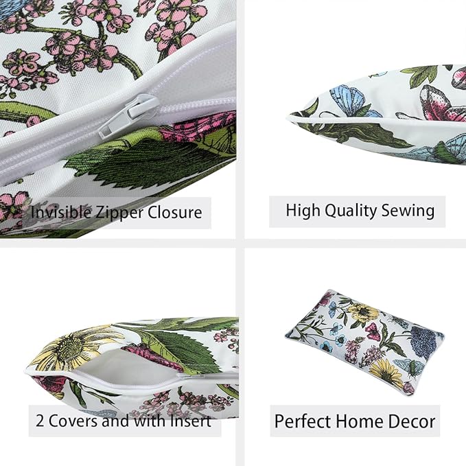 Water Resistant Outdoor Lumbar Pillows - Image 4