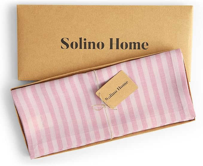 Solino Home Linen Table Runner 144 Inches Long - Image 5