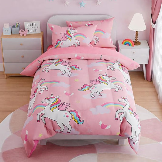 SANDJEST Unicorns Bedding Full Set by SANDJEST