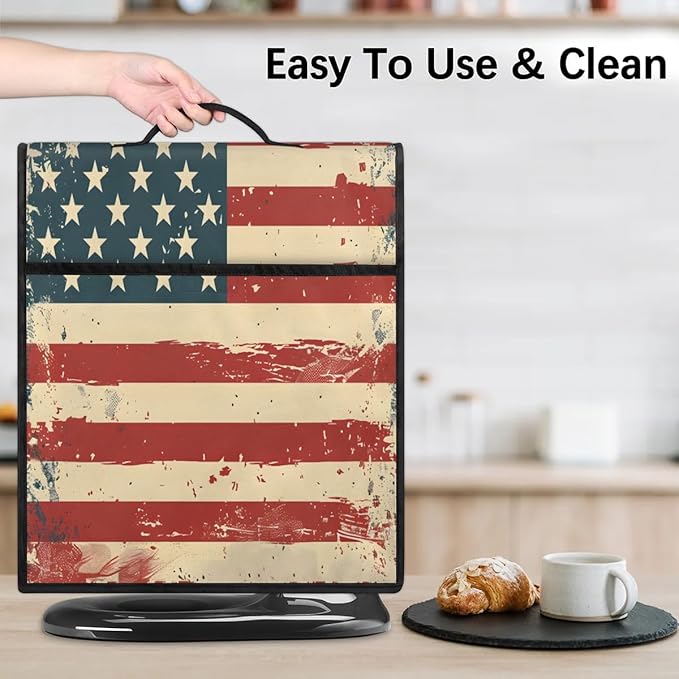 Stand Mixer Cover for 6-8 Quarts Mixer Kitchen Mixer Cover Fits Tilt Head & - Image 5