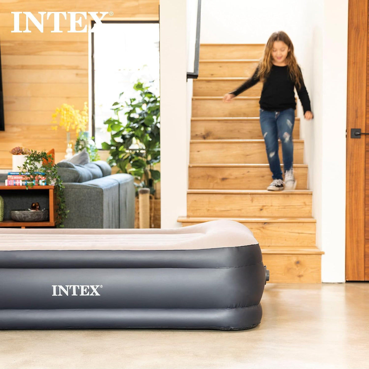 intex 64135ed dura-beam plus deluxe pillow rest air, view 9