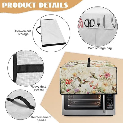 Convection Toaster Oven Cover Decorative Dustproof Convection Microwave Oven - Image 5