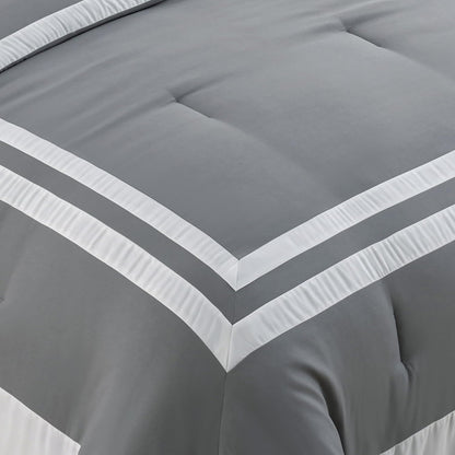 chezmoi collection wyatt 7-piece king bed in a on a desk or shelf