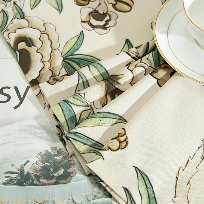 Leeva Short Floral Valance Curtain - Image 5