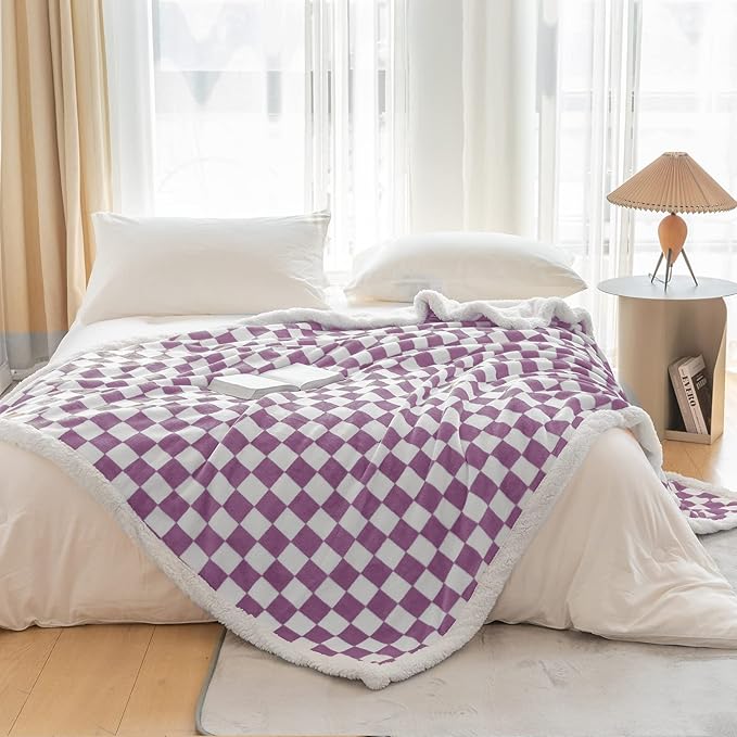 LOMAO Sherpa Throw Blanket Fleece Blanket - Image 5