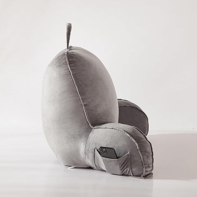 Reading Pillow for Sitting in Bed Adult, Back Pillow for Bed Sitting Up - Image 4