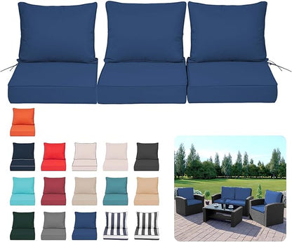 Outdoor Seat Cushions for Patio Furniture, Outdoor Chair Cushion by Vulacko