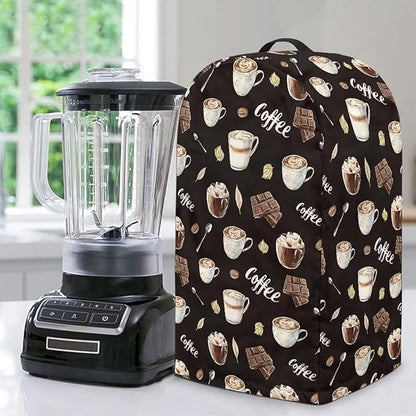 Chocolate Coffee Cups Blender Cover by Unknown