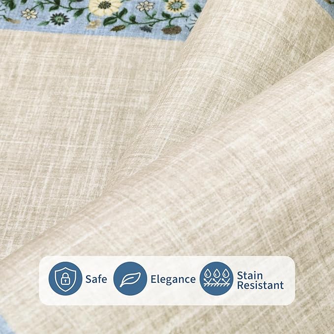 GarveeHome Entryway Rug 2x6 Modern Bordered Runner Rug Washable Kitchen Runners - Image 4