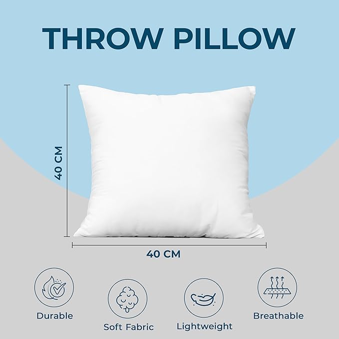 Utopia Bedding Throw Pillows, 16 x 16 Inches Pillows - Image 4
