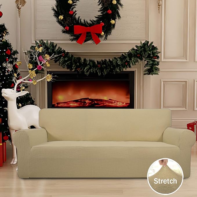Easy-Going Stretch Oversized Sofa Slipcover 1-Piece Sofa Cover Furniture - Image 2
