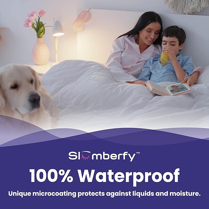 King Size Waterproof Bamboo Mattress Encasement by Slumberfy - Image 5