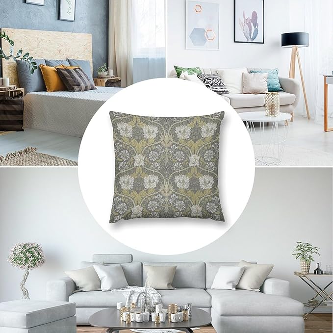William Morris Floral Original Throw Pillow Covers - Image 7