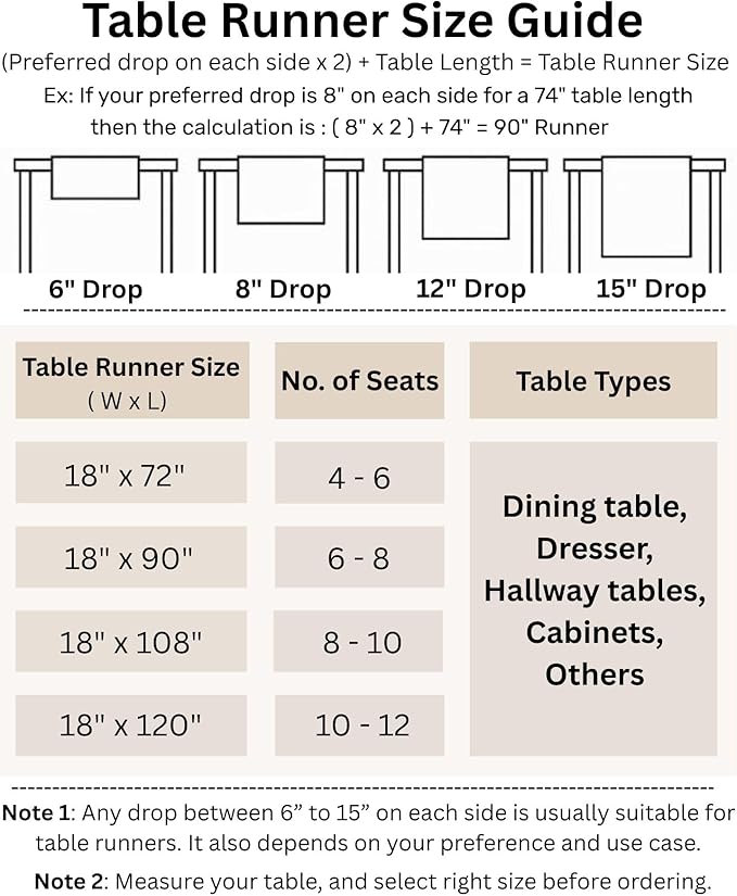 Solino Home Stripe Linen Table Runner 108 Inches Long - Image 7