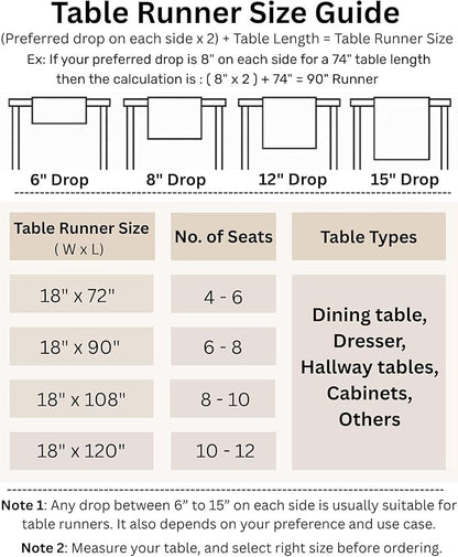 Solino Home Stripe Linen Table Runner 108 Inches Long - Image 7