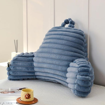 Yaoshuho Large Reading Pillow for Adults, Back Support Pillow for Sitting Up in - Image 4