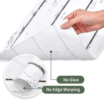 Shelf Liner for Kitchen Cabinets Non Adhesive Drawer Liner 17in x 20FT White - Image 9