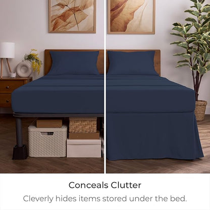 Mellanni Bed Skirt Full Size - Image 3
